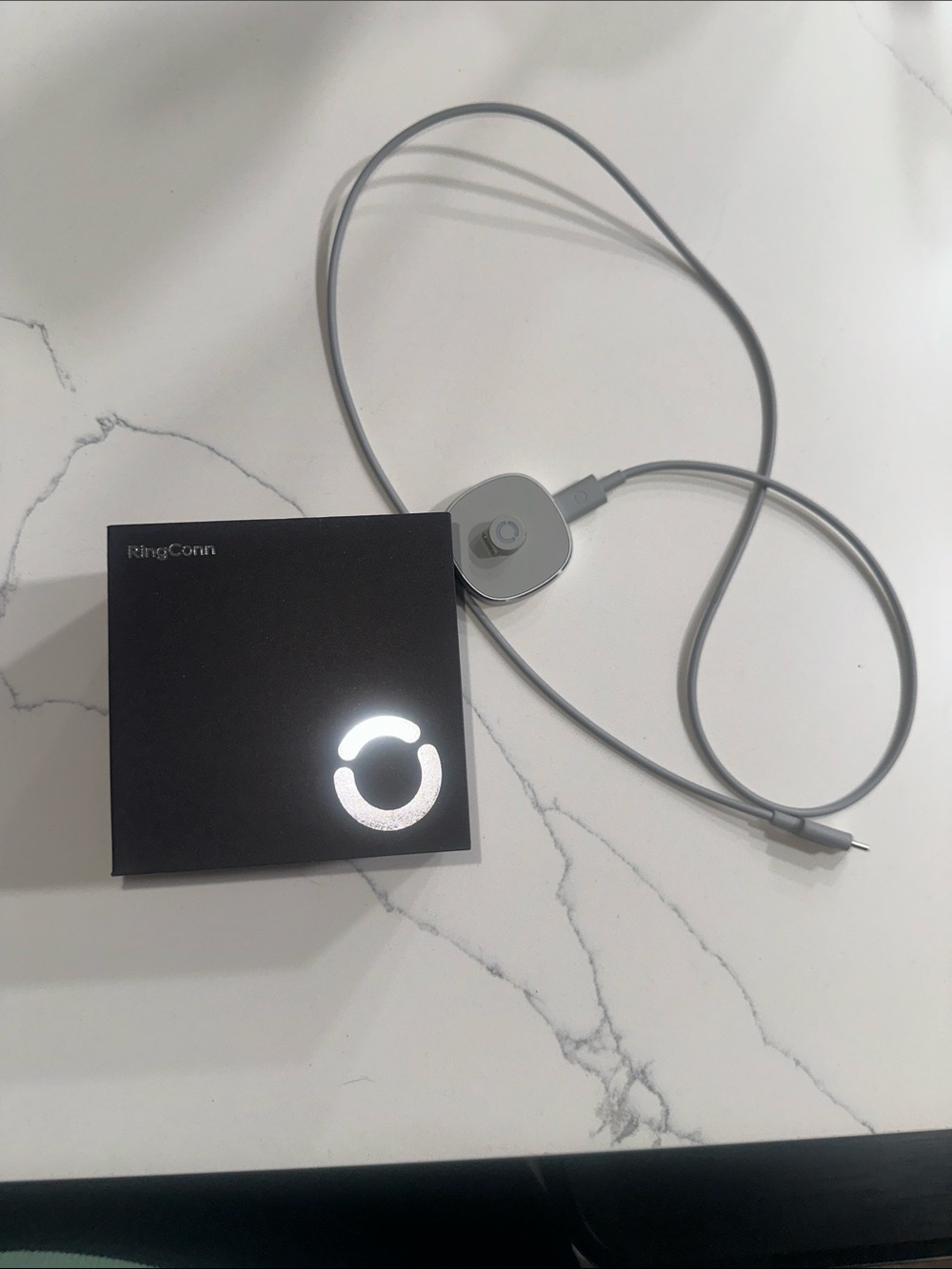 RingConn Smart Ring (Royal Gold) Comes with Two Chargers!